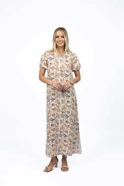 Collection of Humidity Lillian Dress - Kaffir Print in a gallery layout