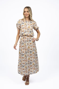 Collection of Humidity Lillian Dress - Kaffir Print in a gallery layout