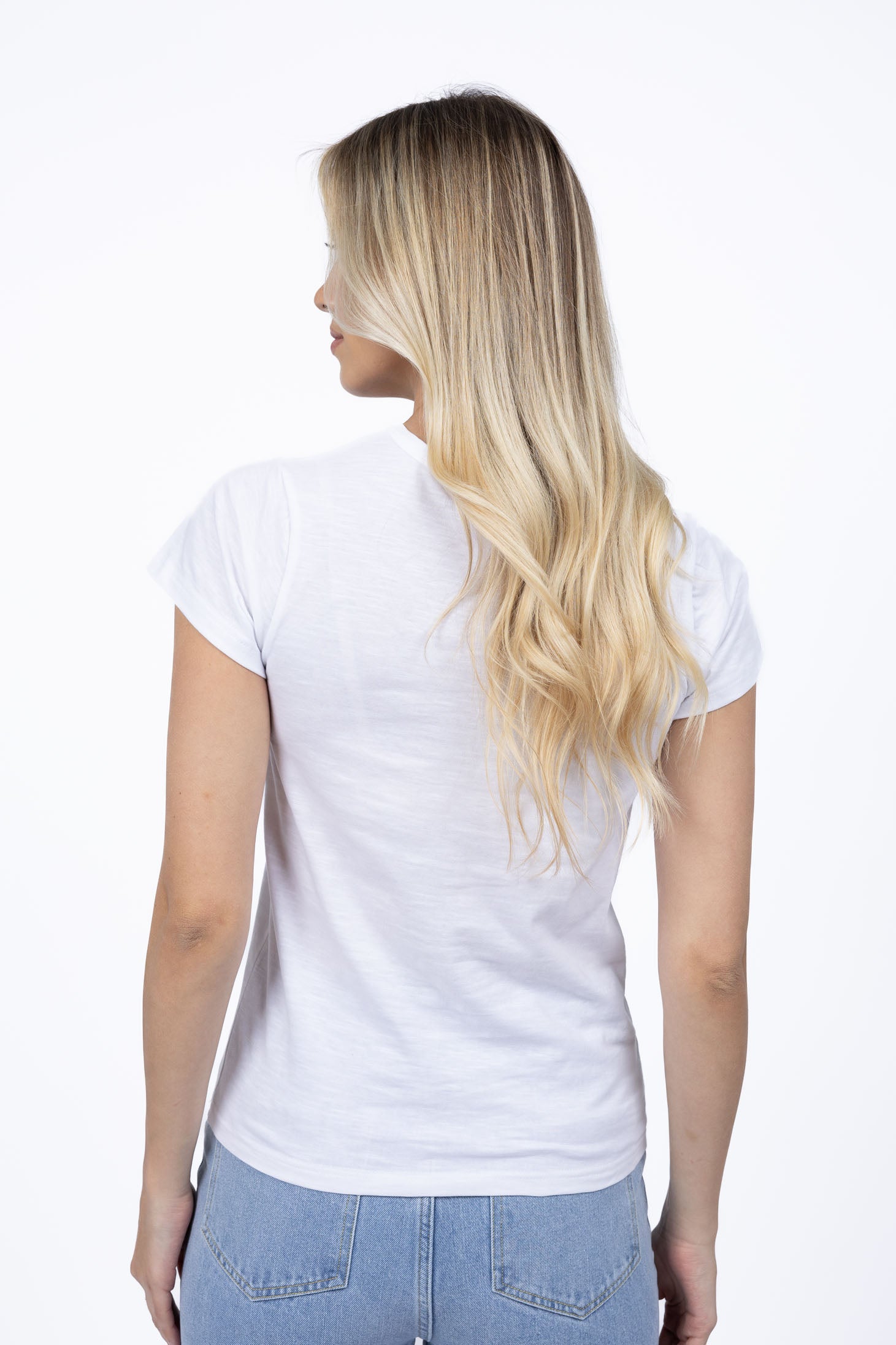 Collection of Humidity Lifestyle Bene Tee - White in a gallery layout