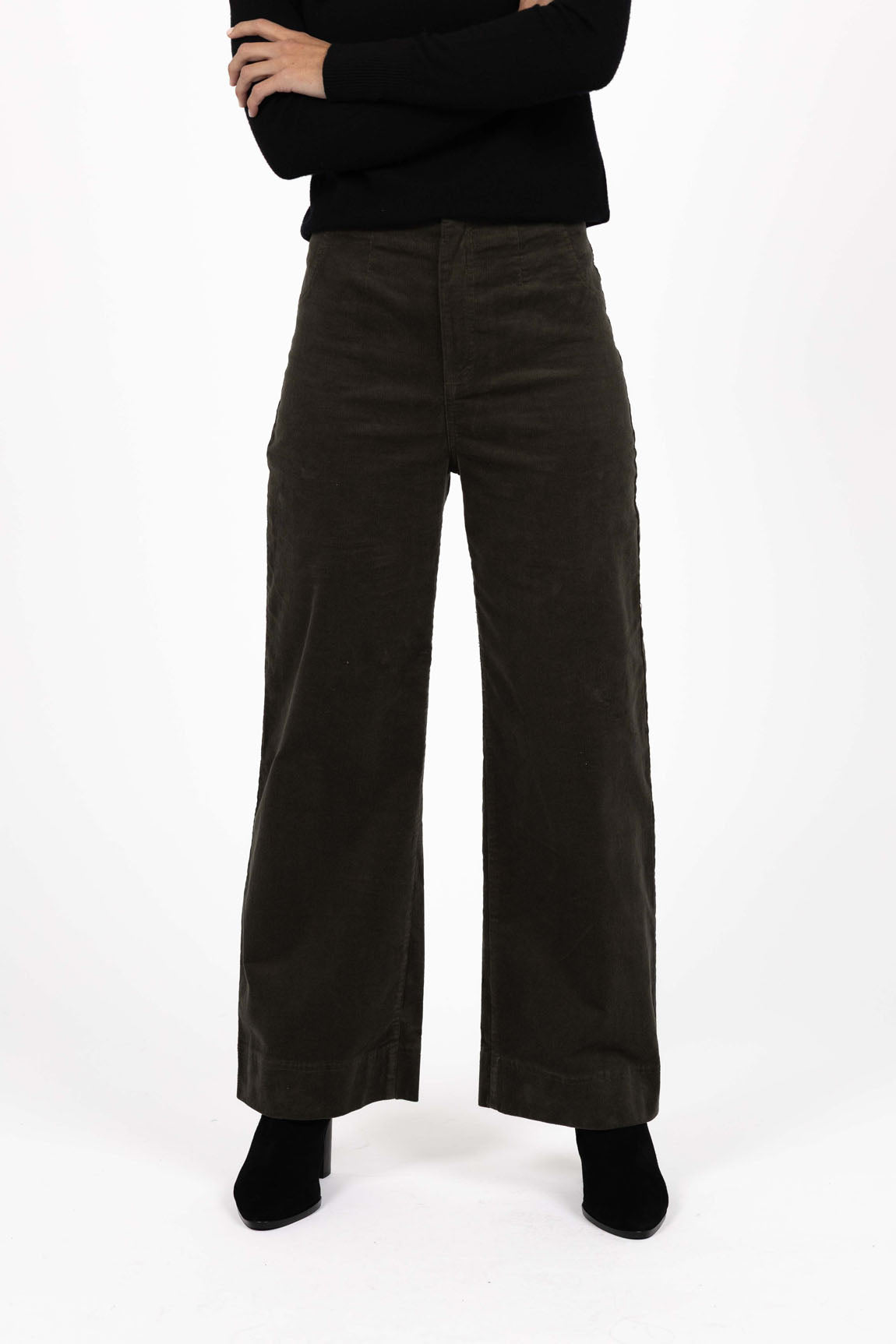 Humidity Fleetwood Cord Pant - Khaki