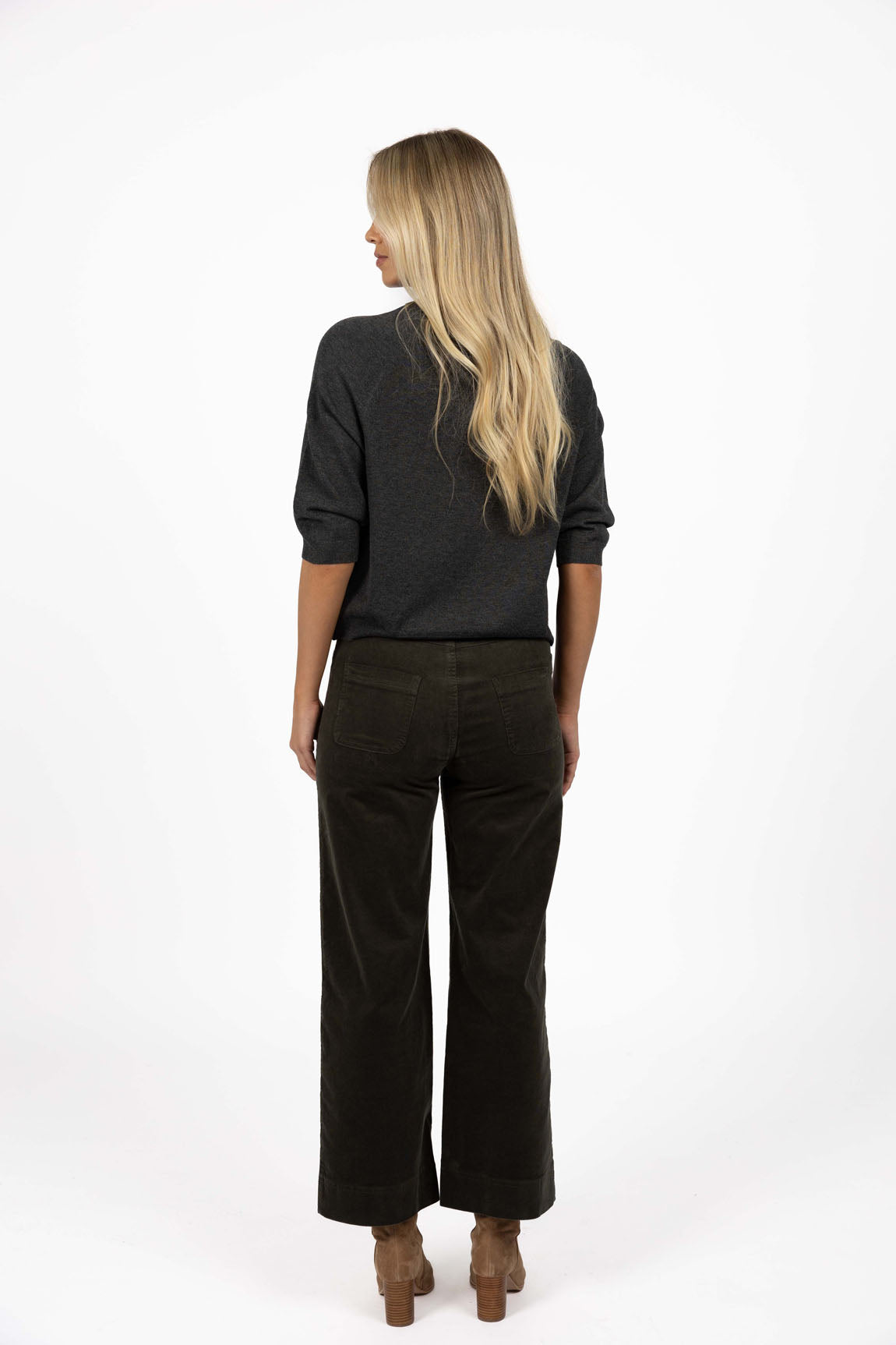 Humidity Fleetwood Cord Pant - Khaki