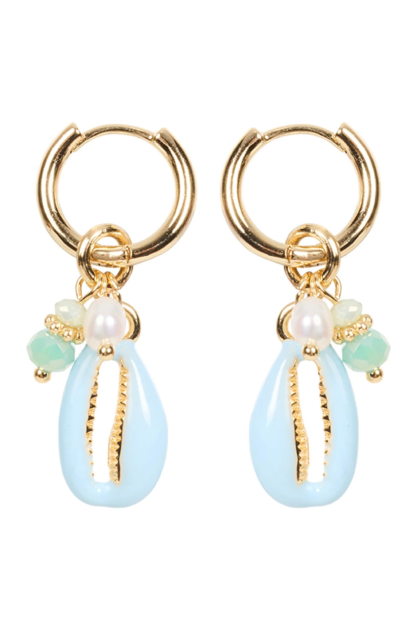 Haven Montego Cowrie Earring - Safira