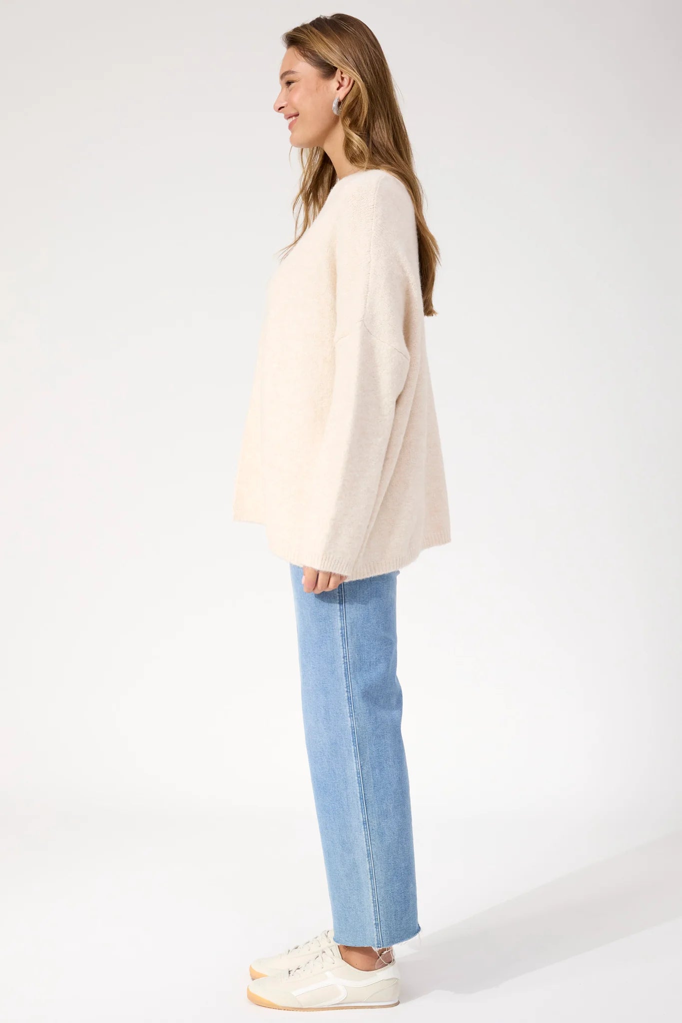 Image of Haven Ottawa Crop Cardigan - Natural