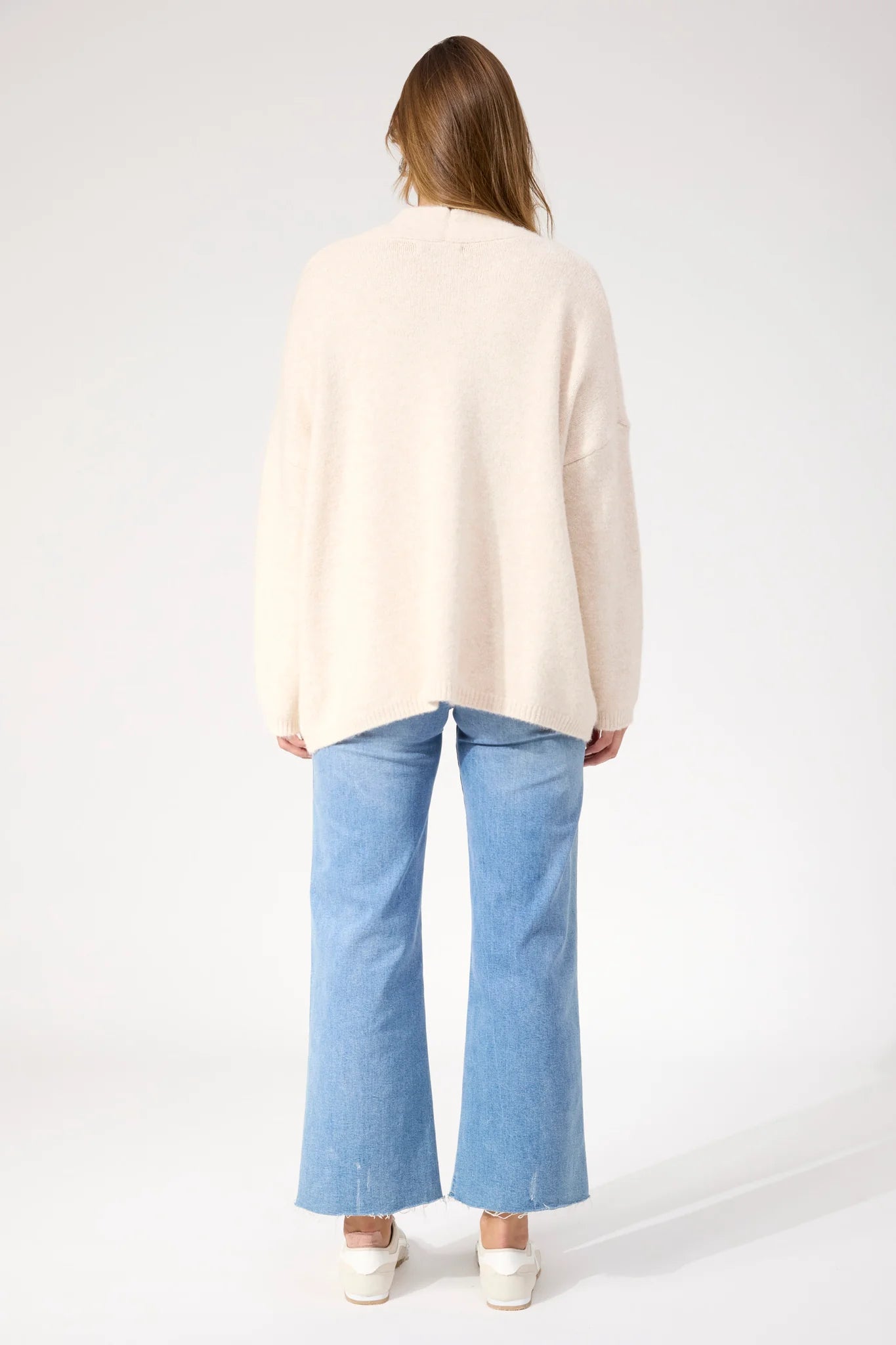 Image of Haven Ottawa Crop Cardigan - Natural