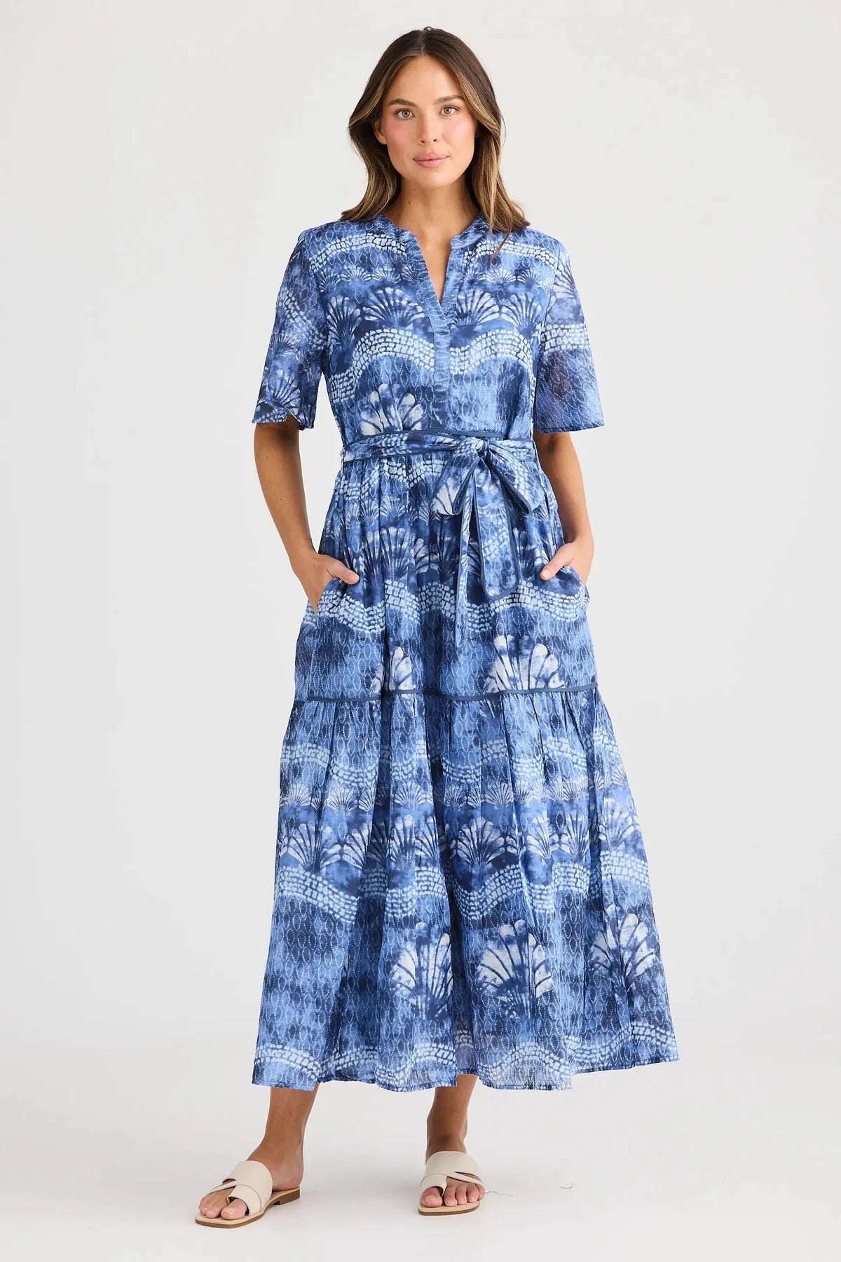 Holiday Lynwood Dress - Ocean Clam