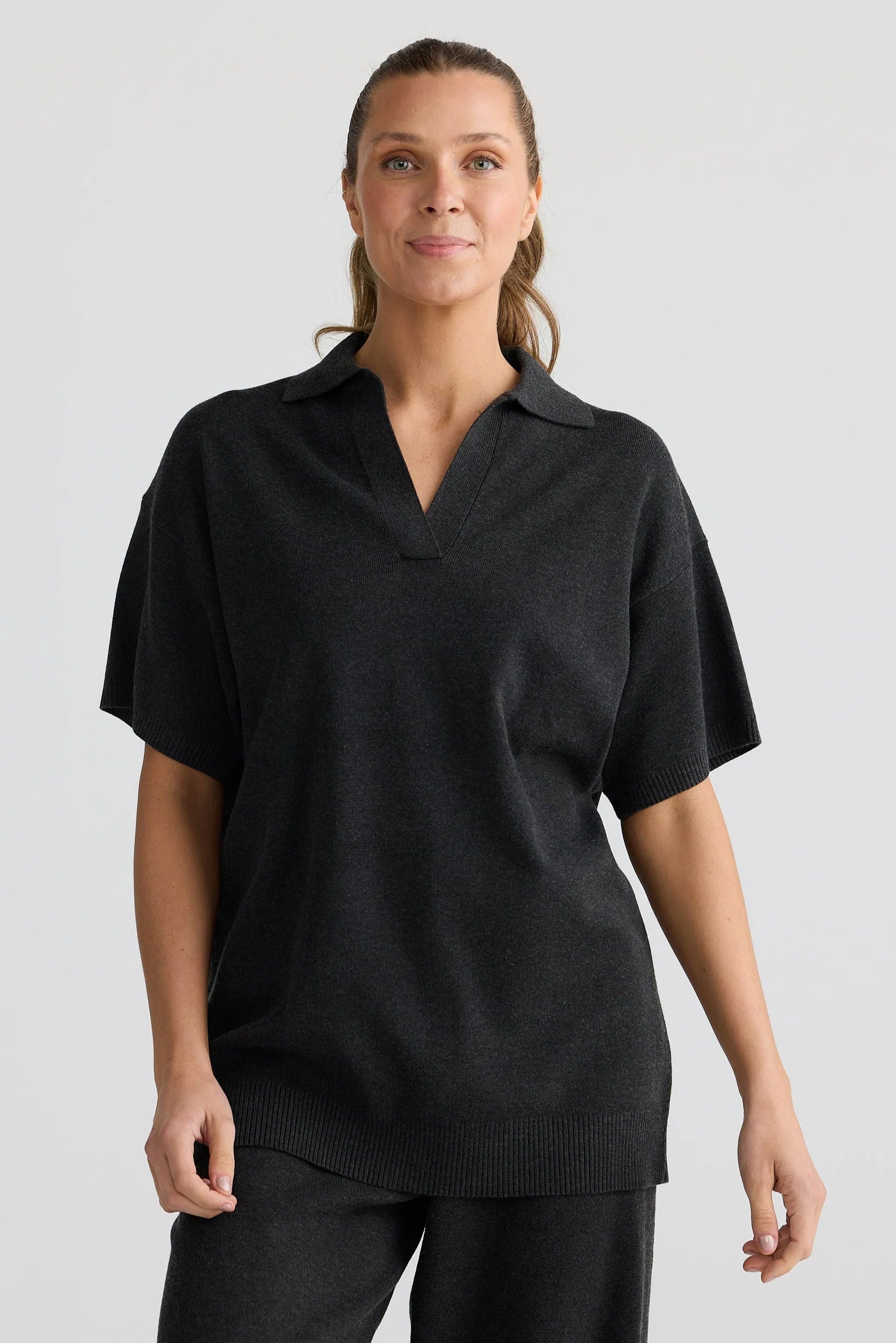 Home Love First Floor Knit - Dark Grey