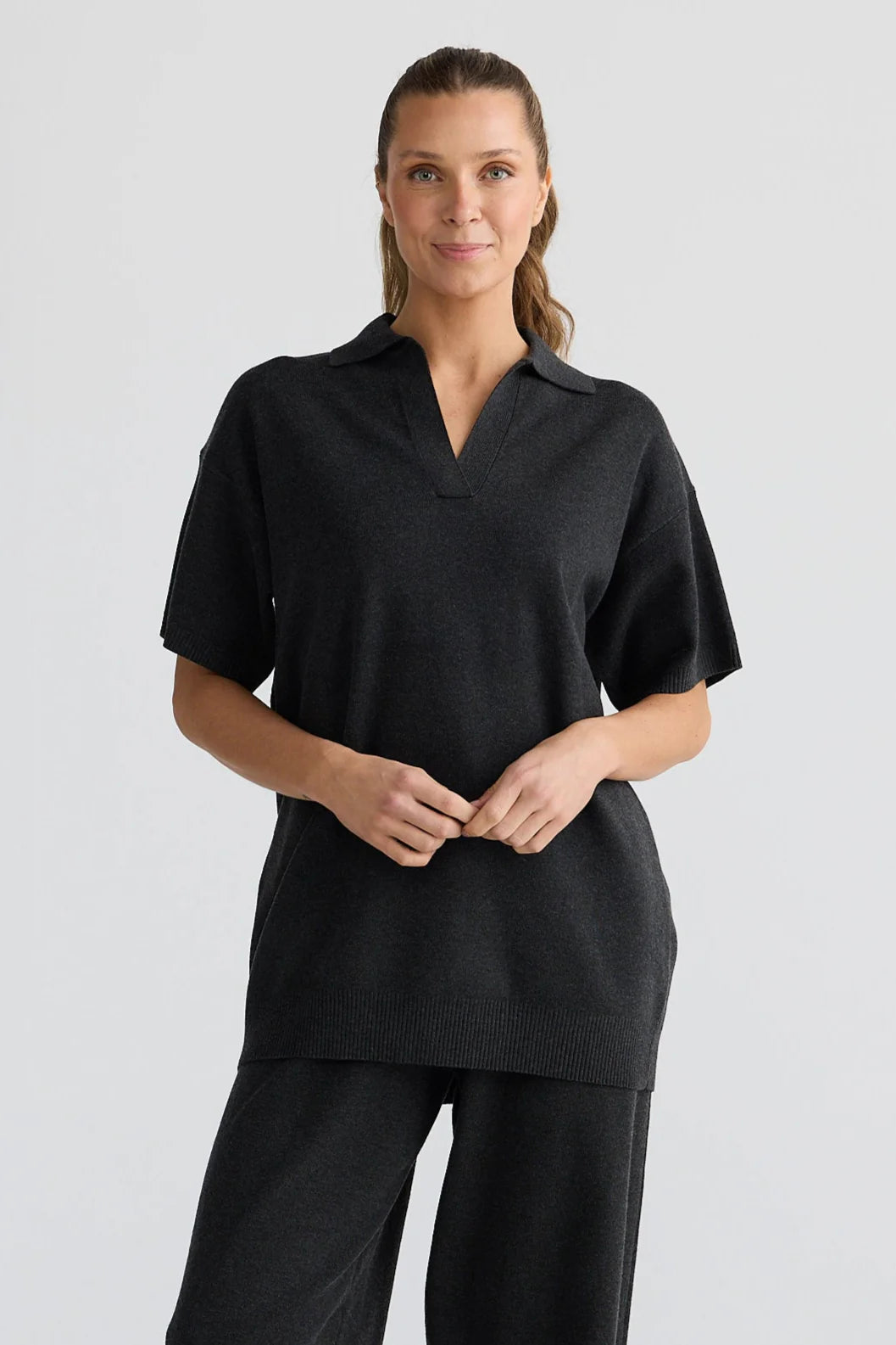 Collection of Home Love First Floor Knit - Dark Grey in a gallery layout