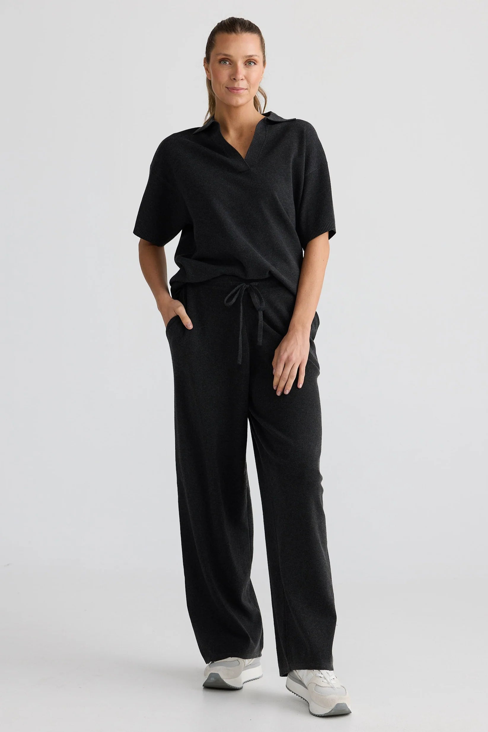 Home Love First Floor Pant - Dark Grey