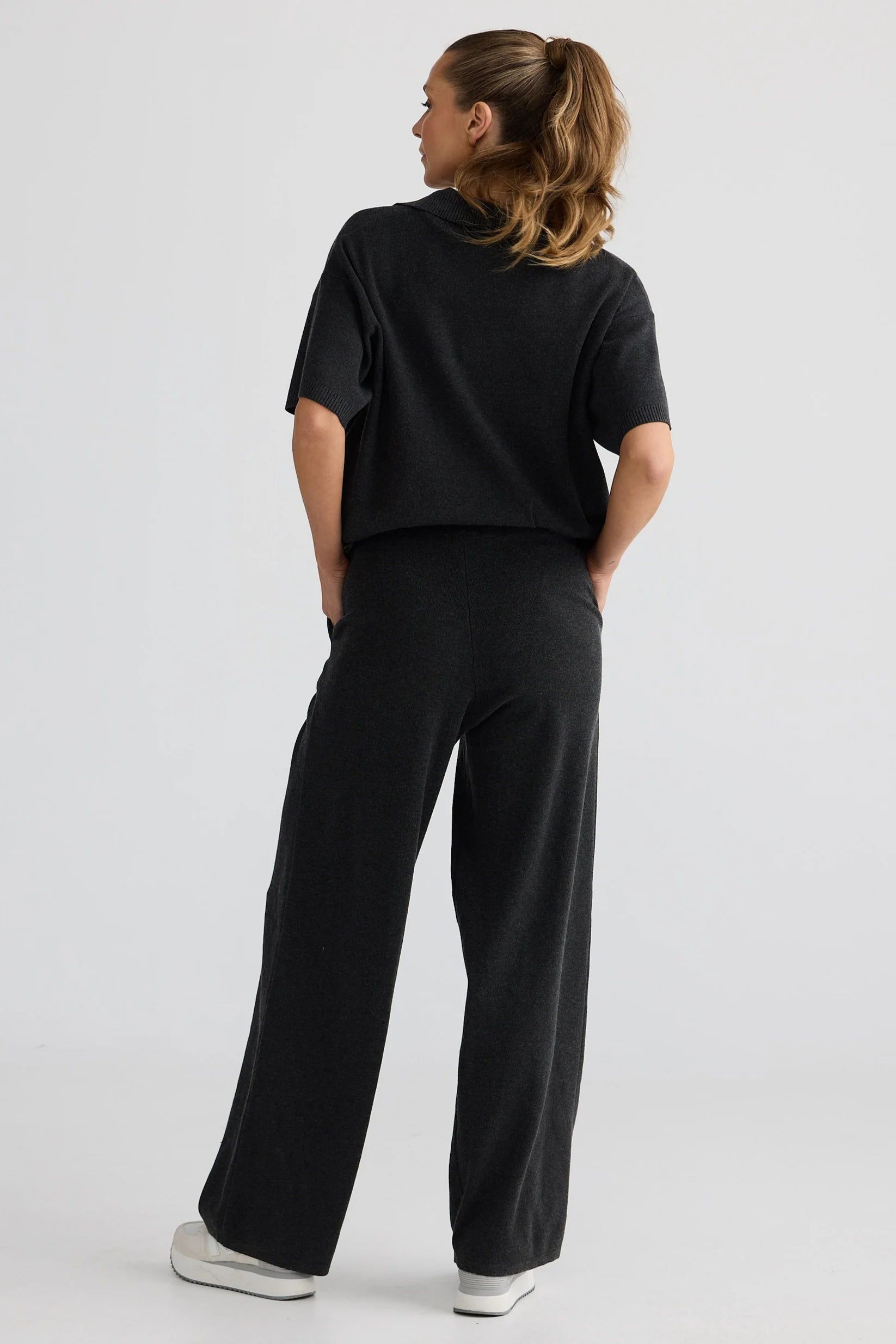 Collection of Home Love First Floor Pant - Dark Grey in a gallery layout