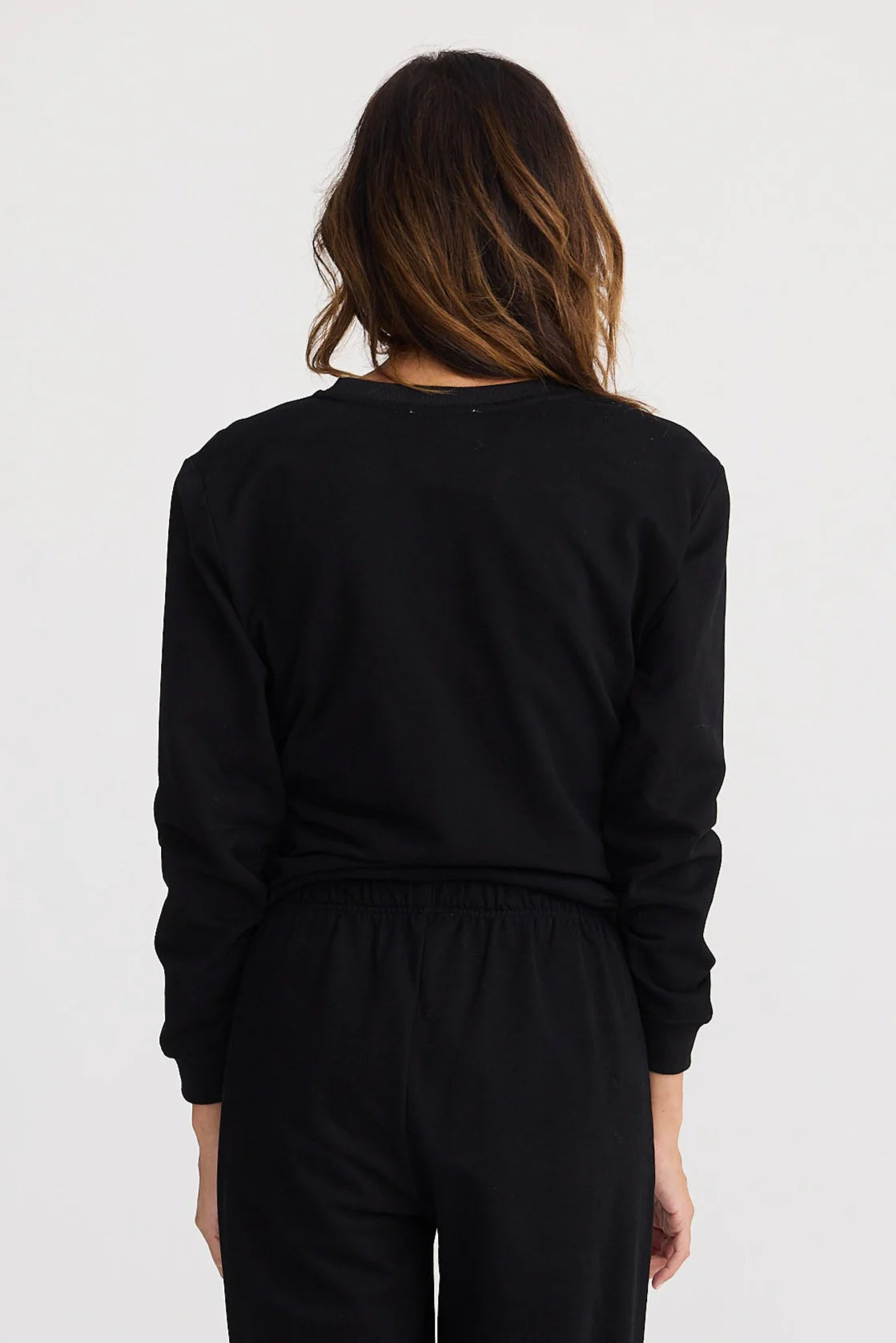 Home Love Goodwood Zip Sweat - Black