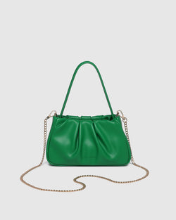Collection of Louenhide Uma Handbag- Green in a gallery layout
