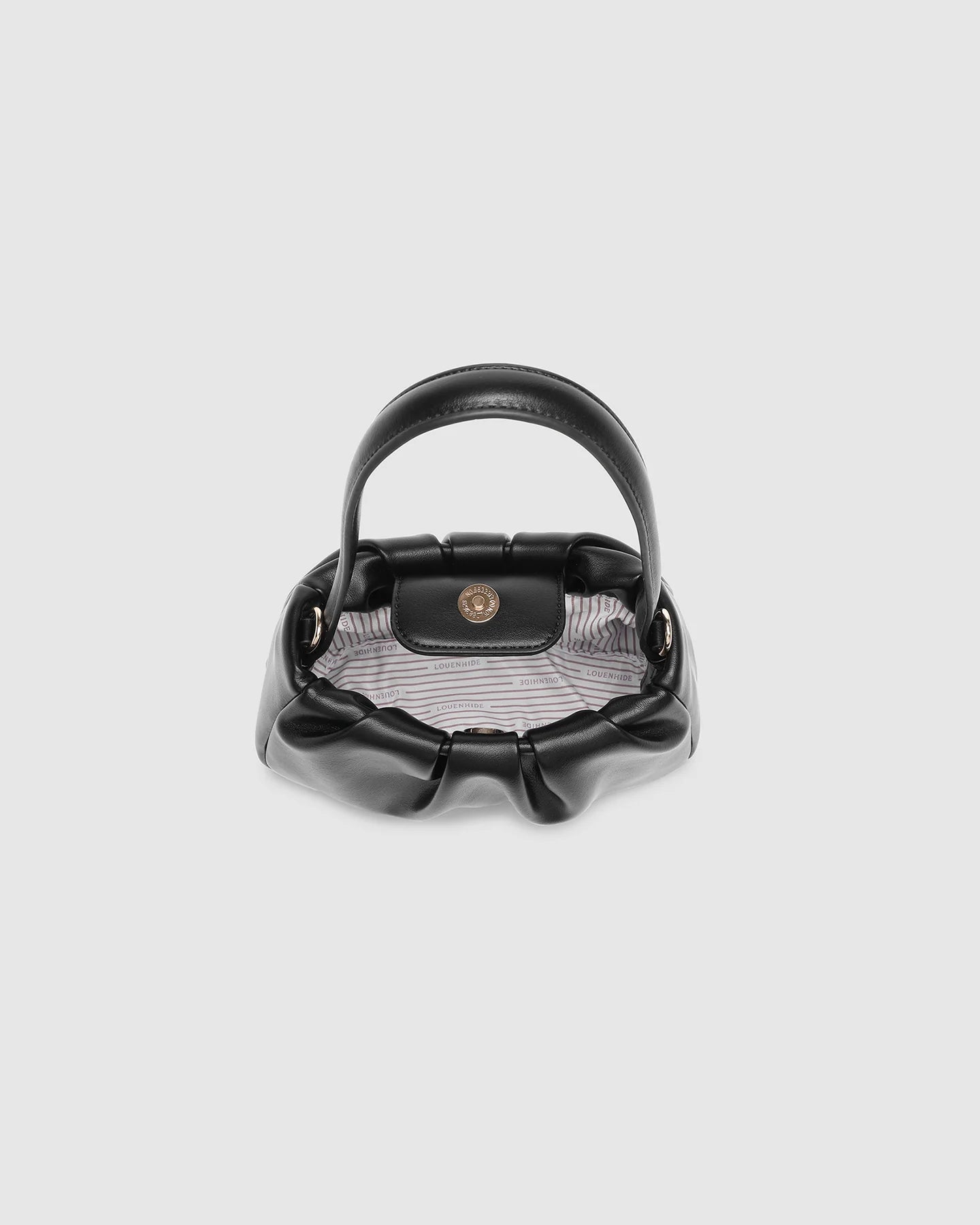 Collection of Louenhide Uma Handbag- Black in a gallery layout