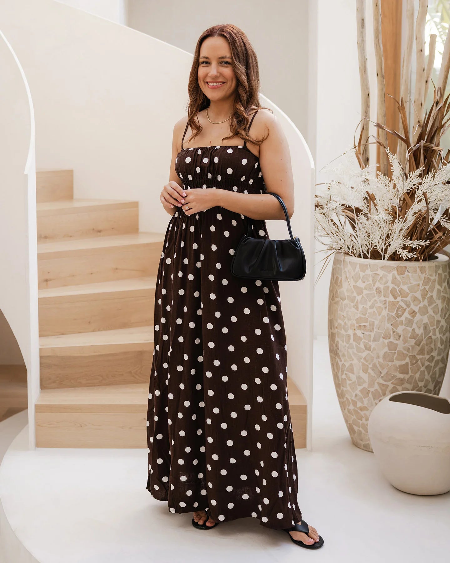 Collection of Louenhide Uma Handbag- Black in a gallery layout