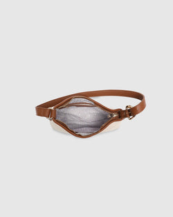 Collection of Louenhide Amelia Shoulder Bag - Raffia/Tan in a gallery layout
