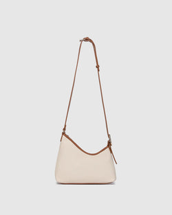 Collection of Louenhide Amelia Shoulder Bag - Raffia/Tan in a gallery layout