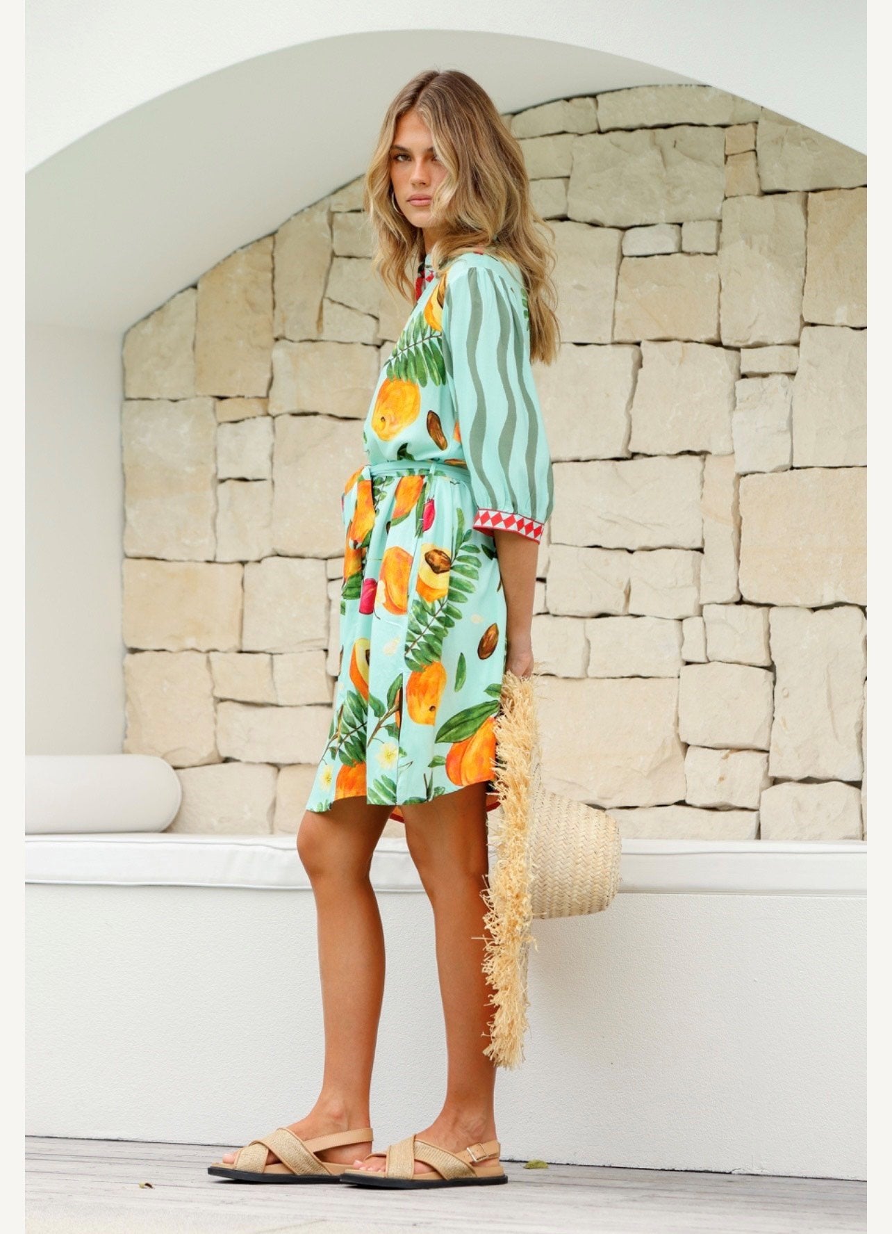 Joop and Gypsy Fruit Dress - Blue
