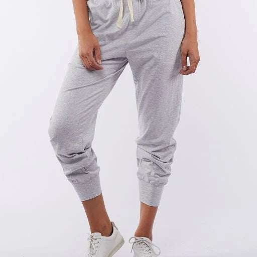 Elm Wash Out Lounge Pant - Grey Marle