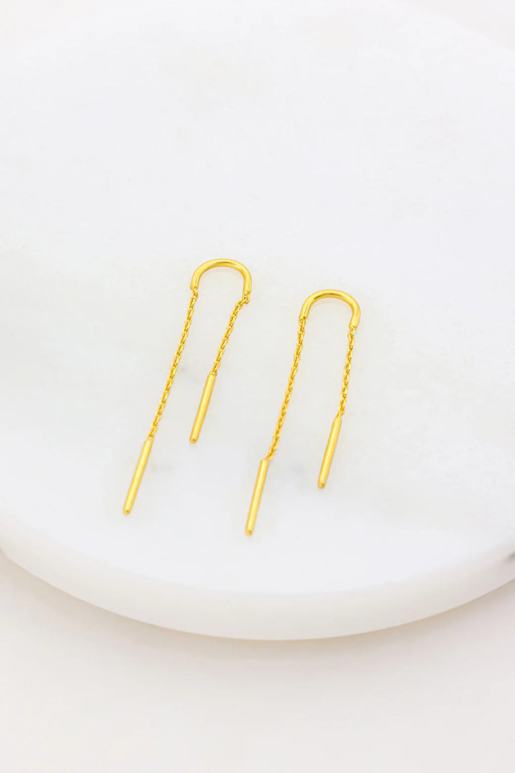 Zafino Ivy Thread Earring - Gold