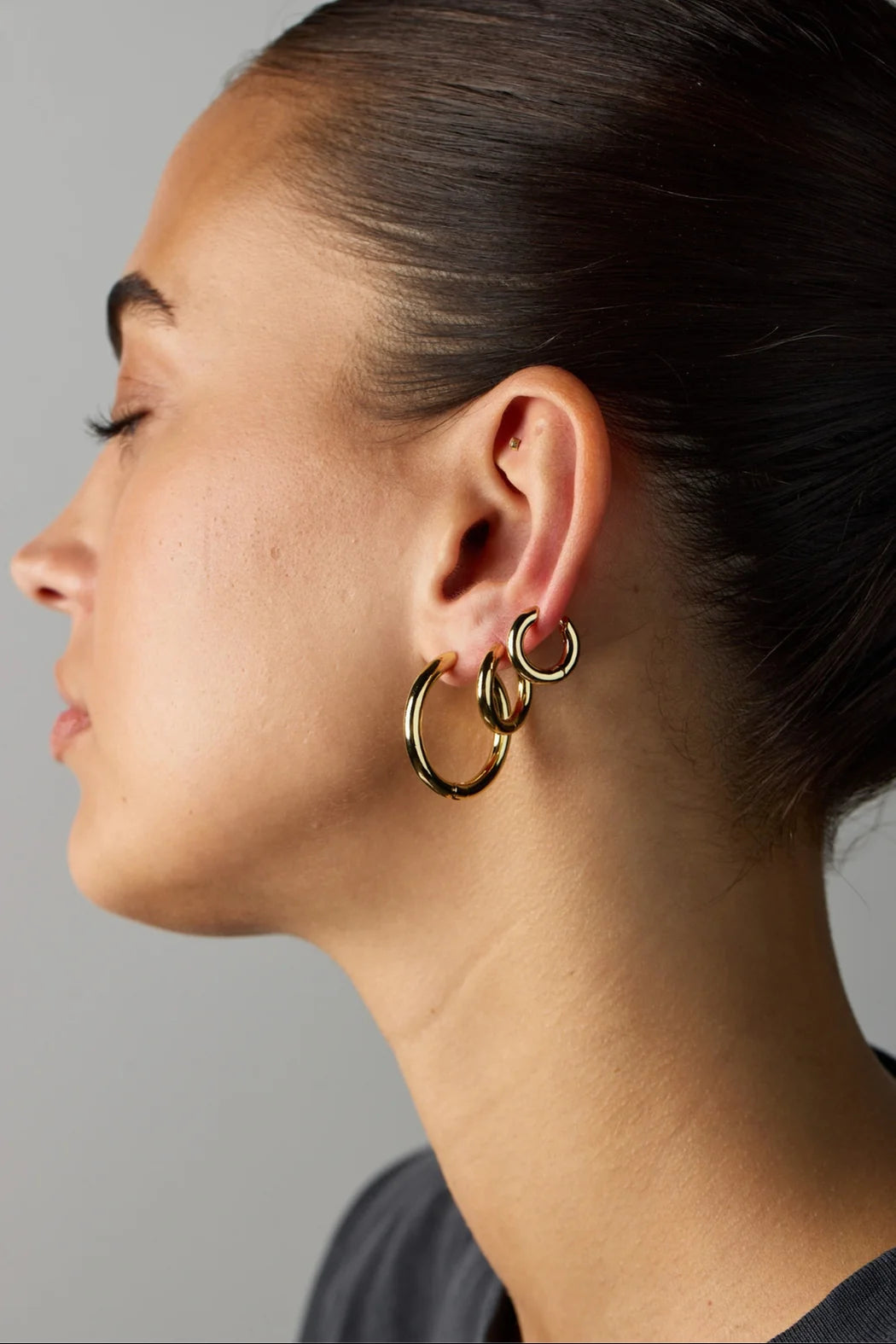Zafino Kendall Hoop Medium - Silver