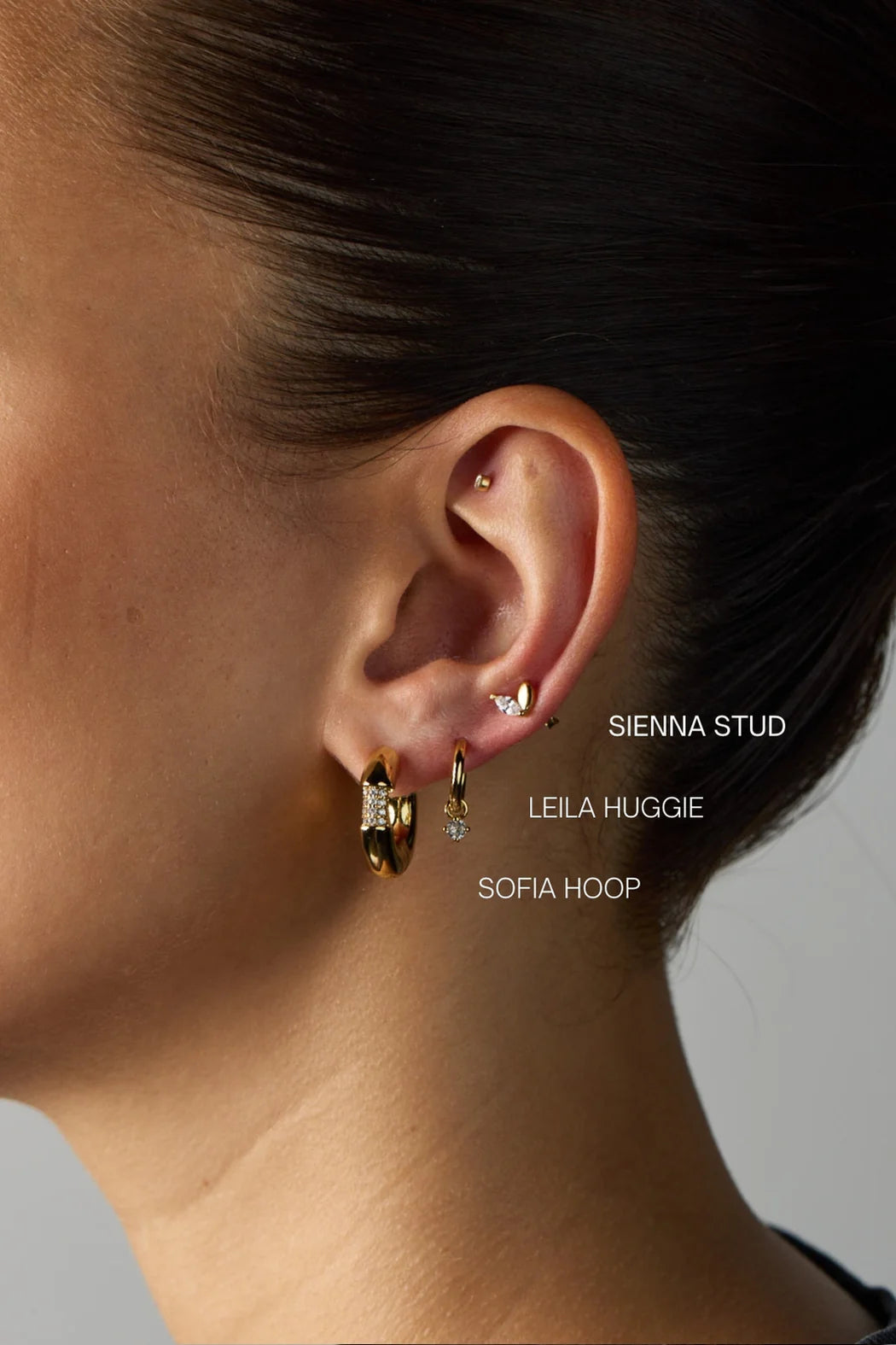 Zafino Leila Earring - Silver