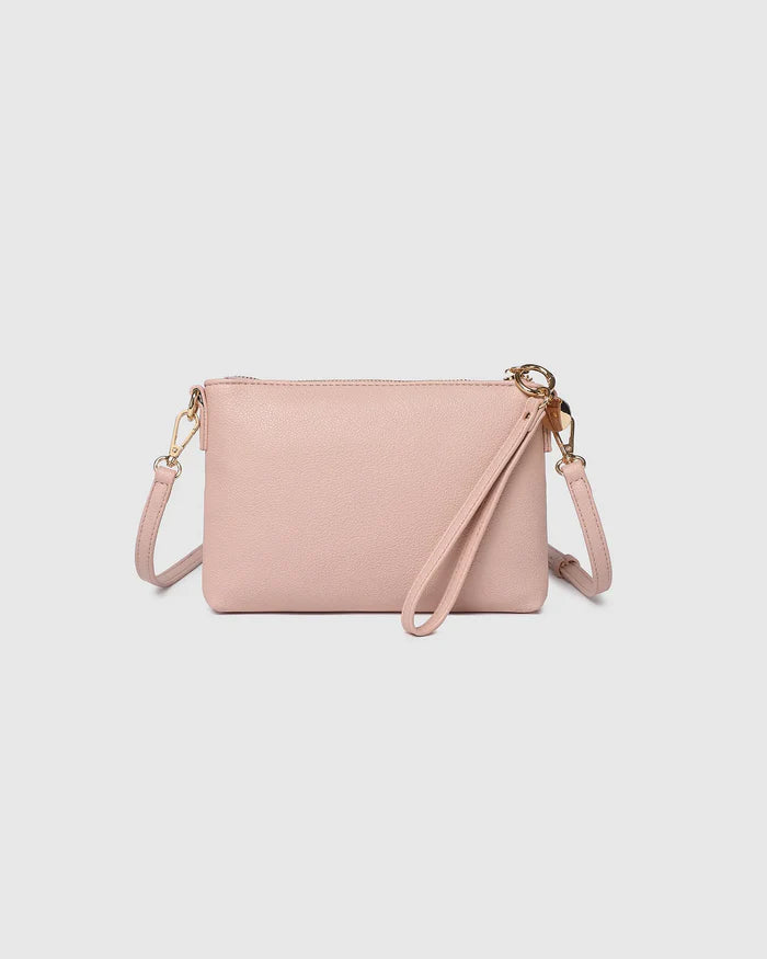 Collection of Louenhide Baby Sophie Crossbody Bag - Dusty Pink in a gallery layout