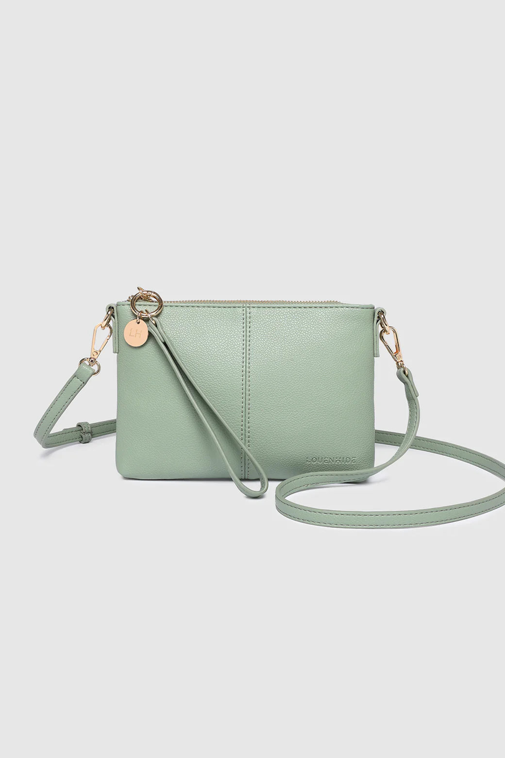 Collection of Louenhide Baby Sophie Crossbody Bag - Sage Green in a gallery layout