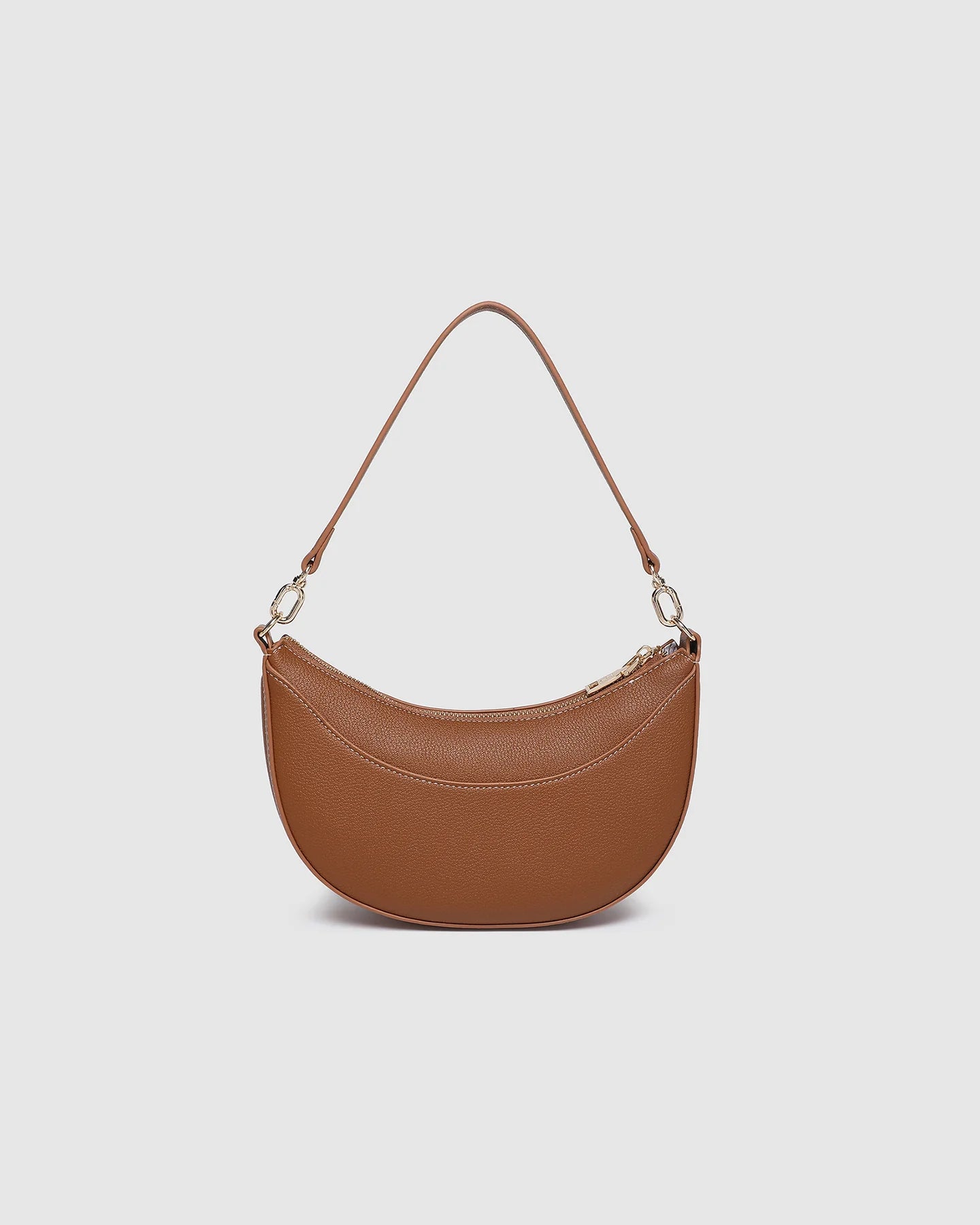 Collection of Louenhide Claudia Shoulder Bag - Tan in a gallery layout