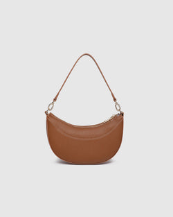 Collection of Louenhide Claudia Shoulder Bag - Tan in a gallery layout