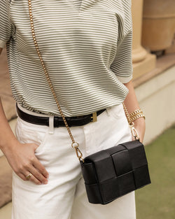 Collection of Louenhide Josephine Crossbody Bag - Black in a gallery layout