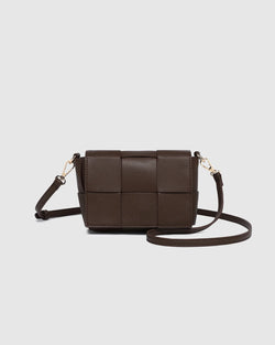 Collection of Louenhide Josephine Crossbody Bag - Chocolate in a gallery layout
