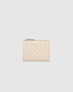 Collection of Louenhide Lily Woven Wallet - Malt in a gallery layout