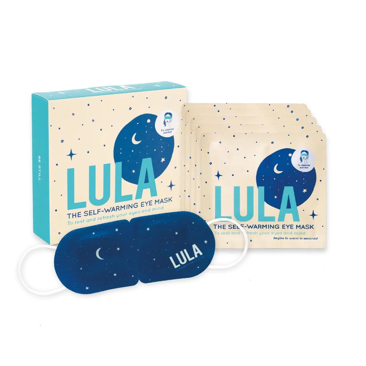 Collection of Lula Self Warming Eye Mask - Jasmine in a gallery layout