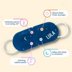 Collection of Lula Self Warming Eye Mask - Vanilla in a gallery layout