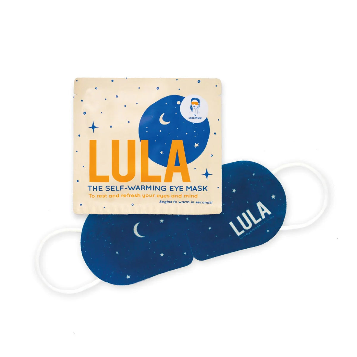 Lula Self Warming Eye Mask - Unscented