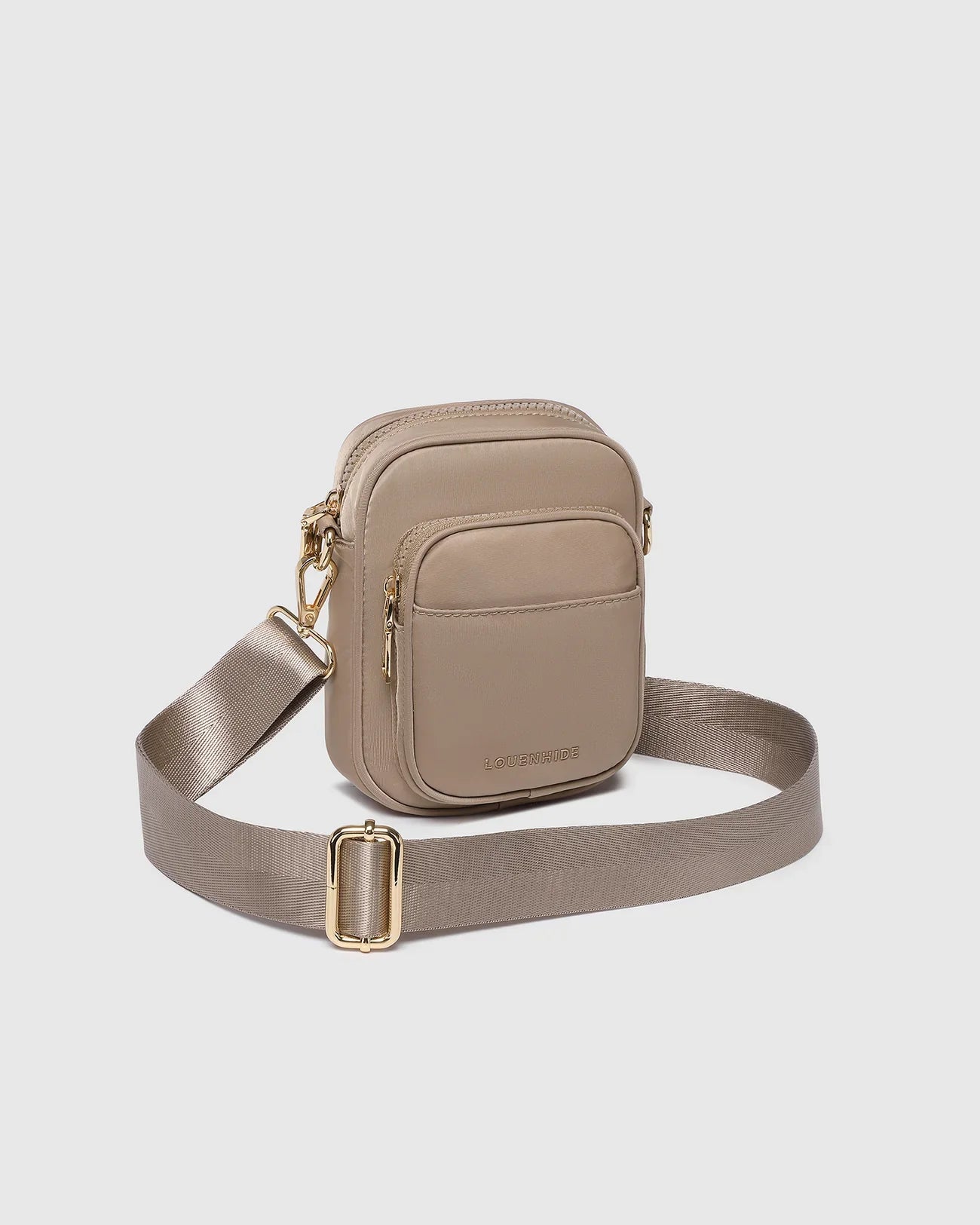 Collection of Louenhide Lyla Phone Bag - Mocha in a gallery layout