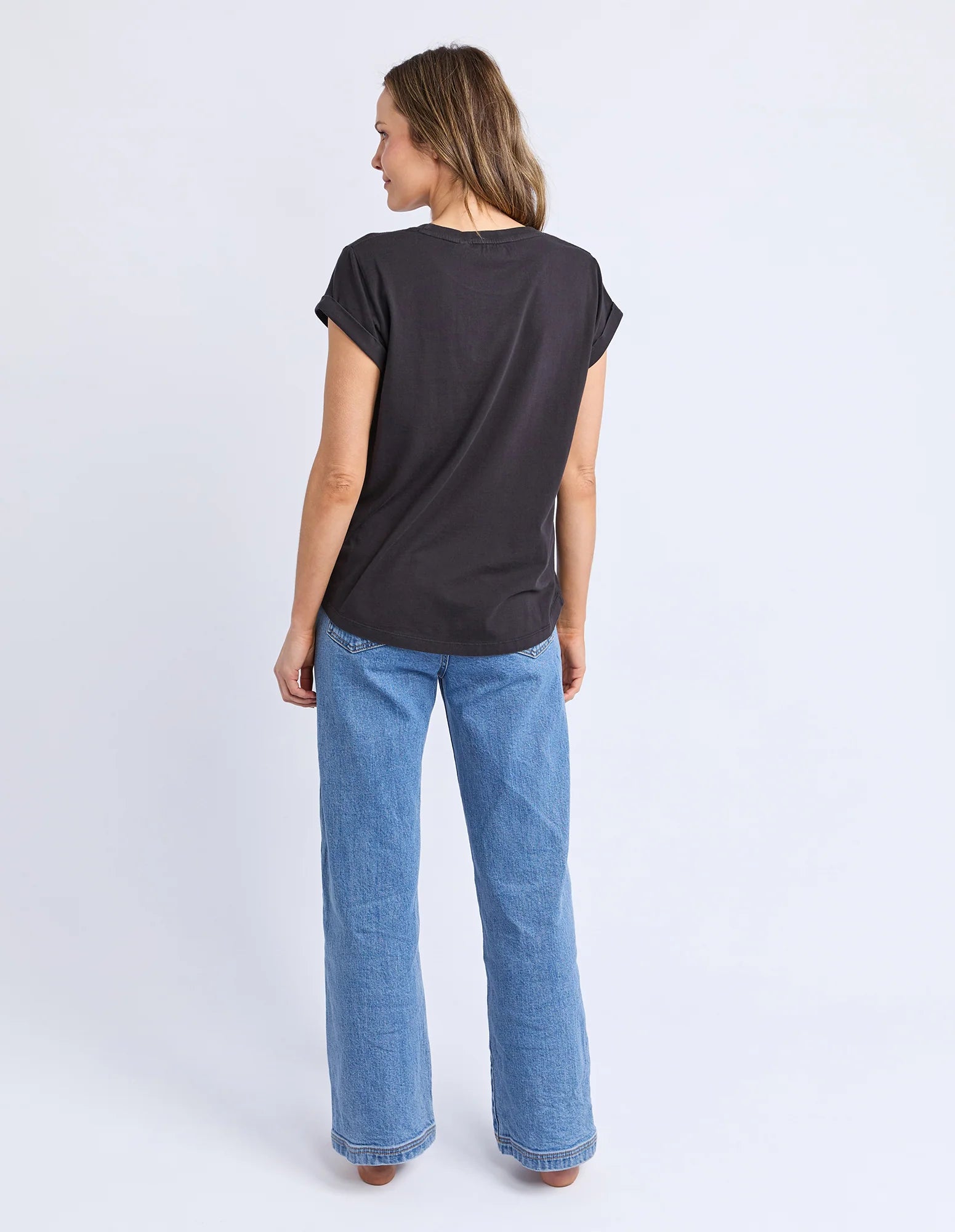 Foxwood Manly Tee - Black