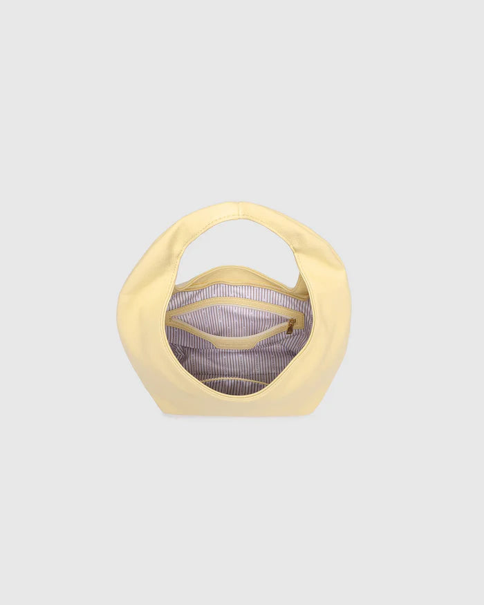 Collection of Louenhide Mini Monaco Shoulder Bag - Butter Yellow in a gallery layout