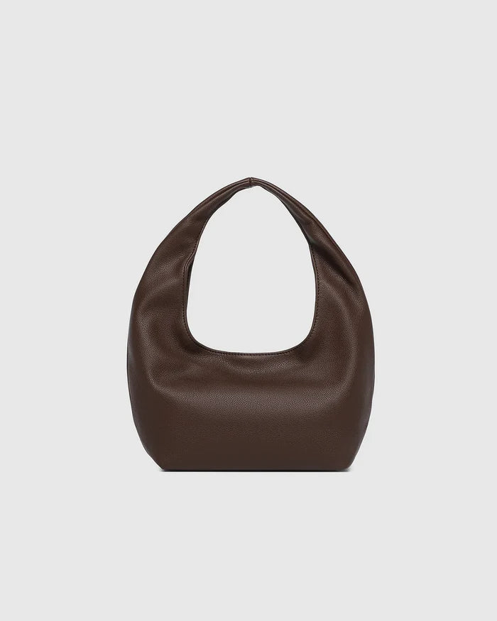 Collection of Louenhide Mini Monaco Shoulder Bag - Chocolate in a gallery layout