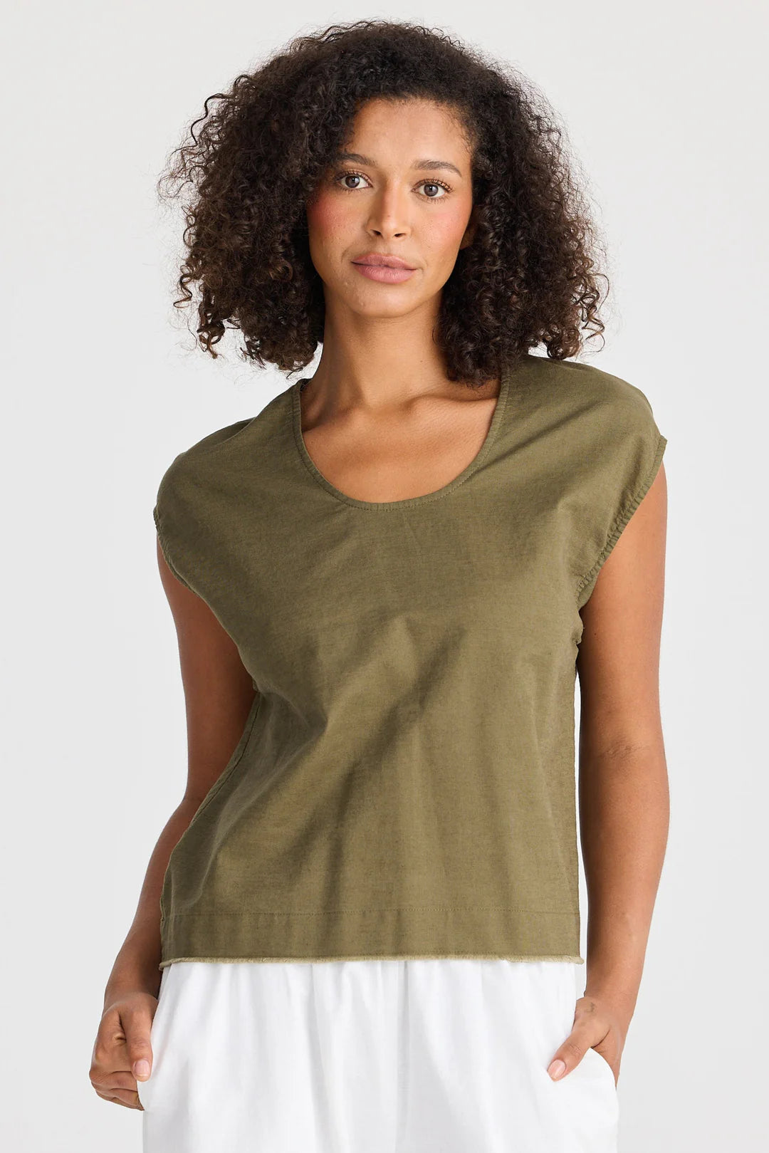 The Shanty Corporation Pisa Top - Khaki
