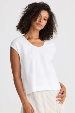 Collection of The Shanty Corporation Pisa Top - White in a gallery layout