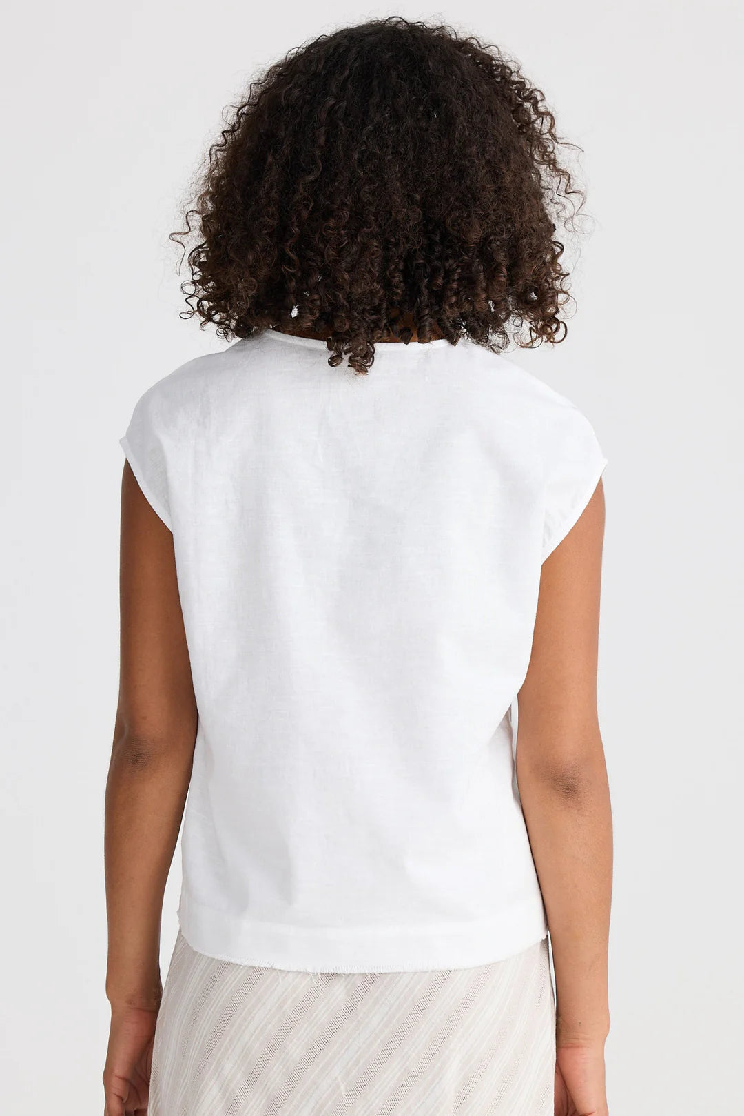 Image of The Shanty Corporation Pisa Top - White