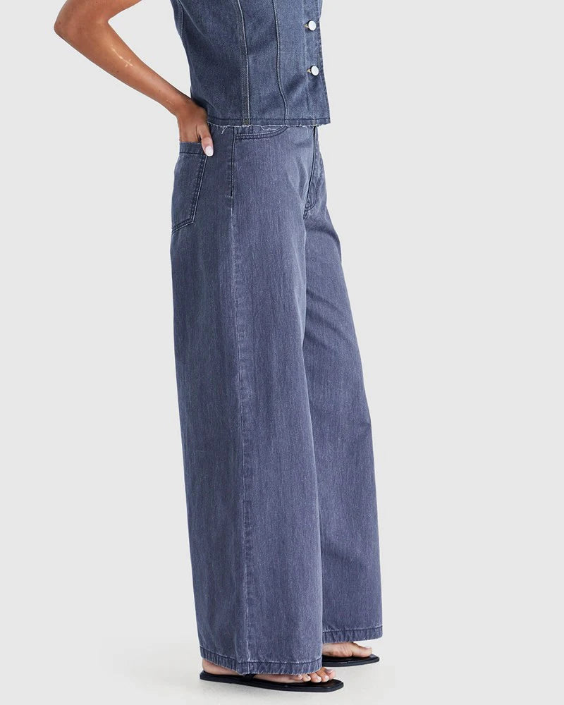 Collection of Sass Ainsley Jean - Dark Demin in a gallery layout