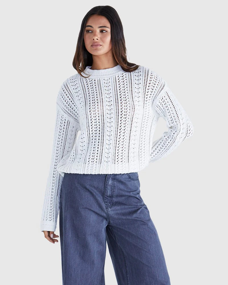 Sass Ari Knit - White