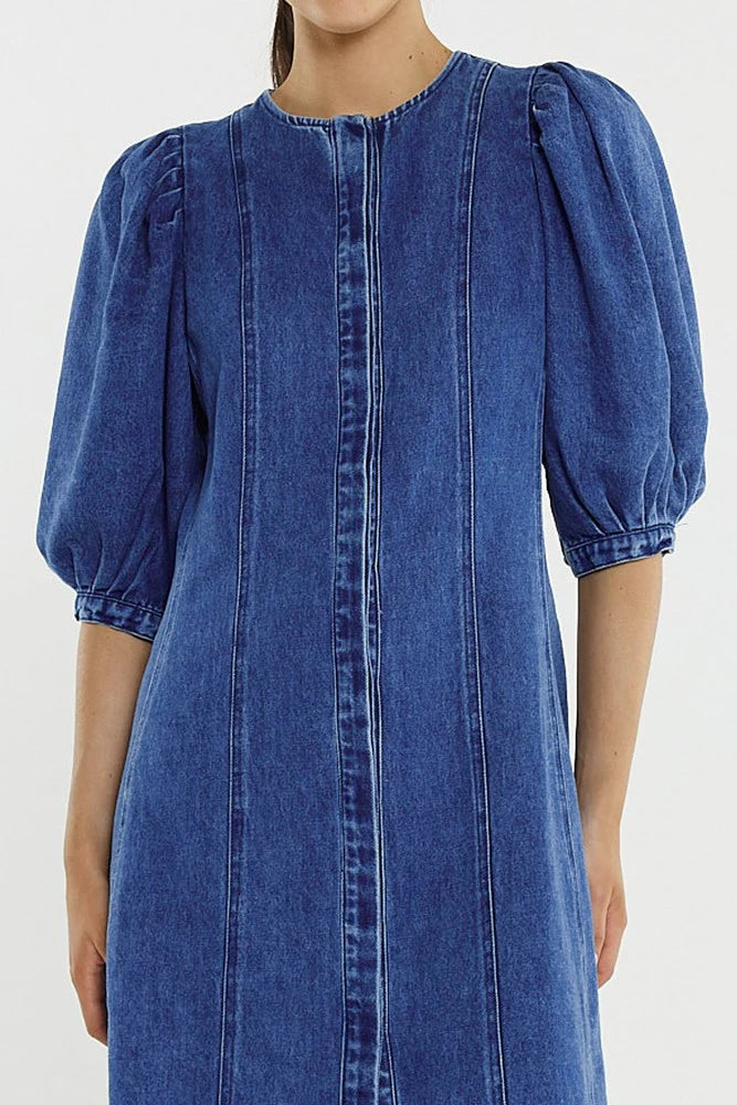 Sass Elijah Midi Denim Dress