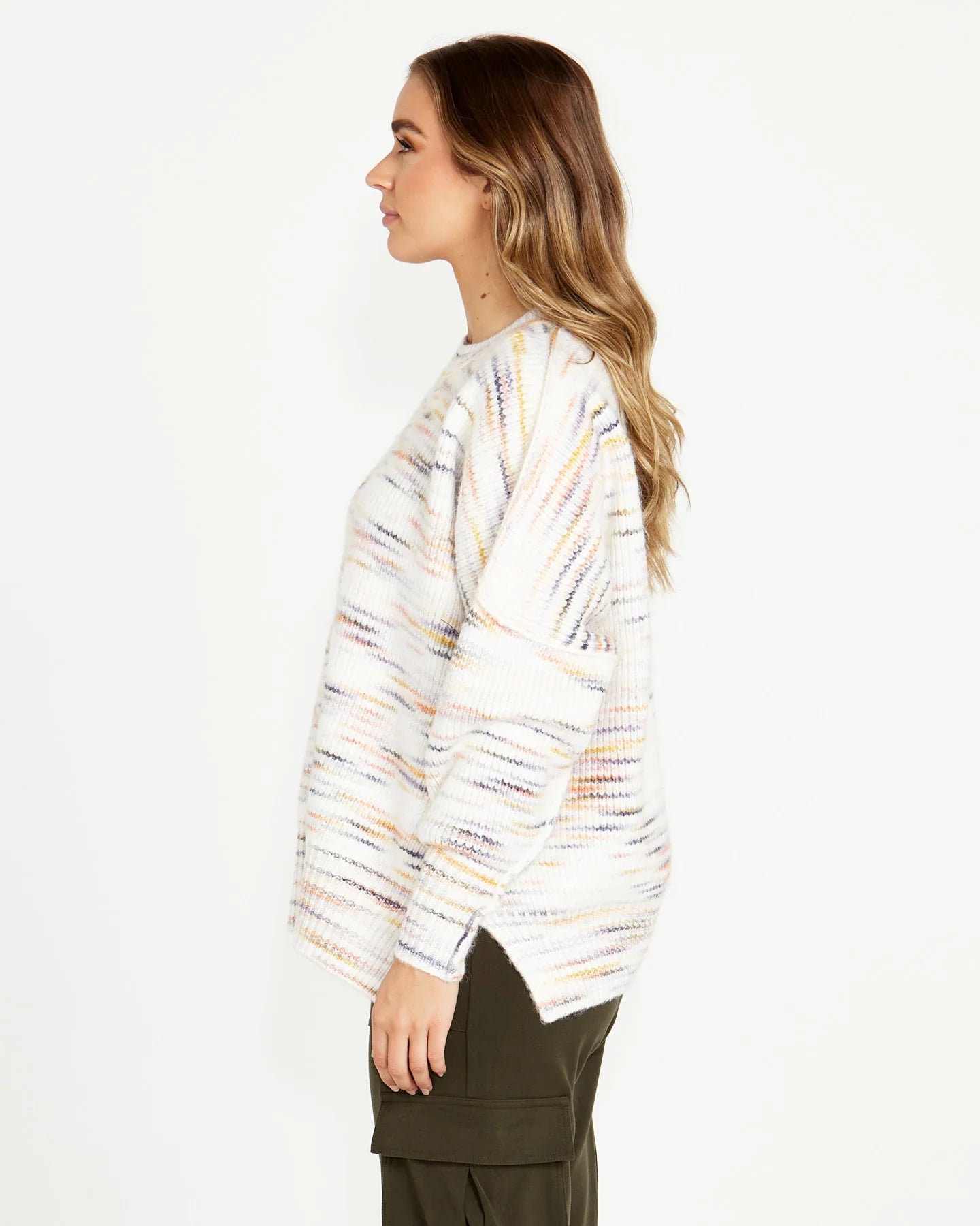 Sass Pepper Space Jumper - Rainbow Marle