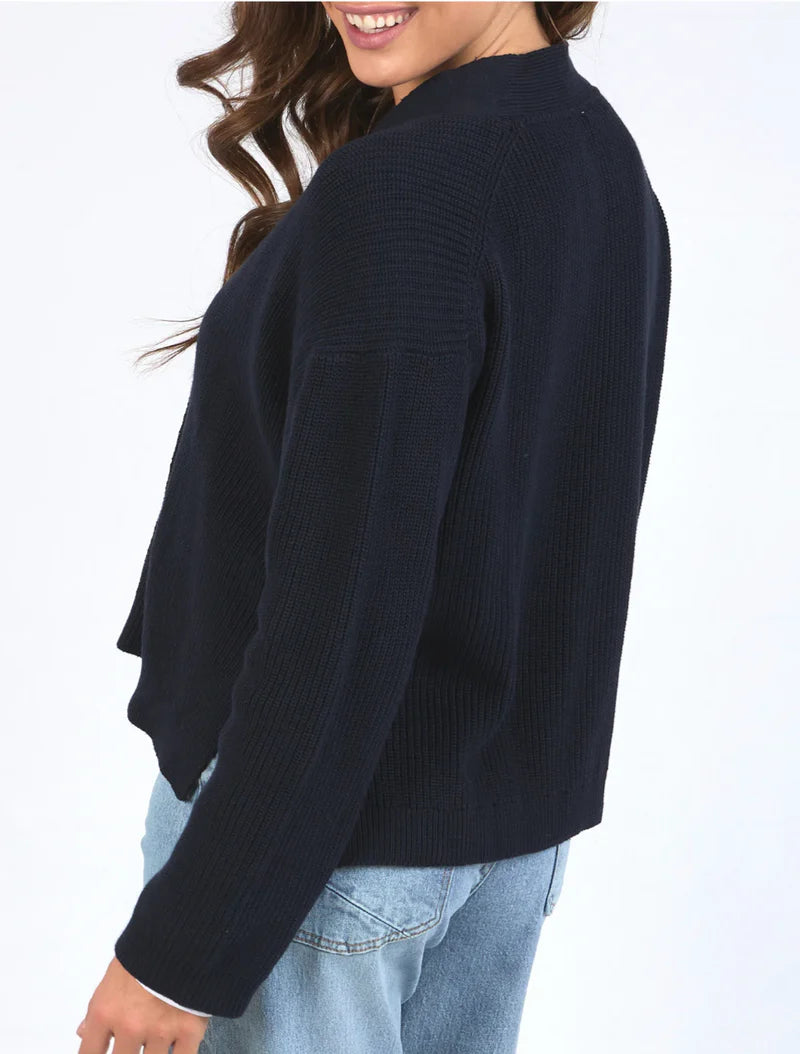 Collection of Elm Oakley Cardi - Navy in a gallery layout