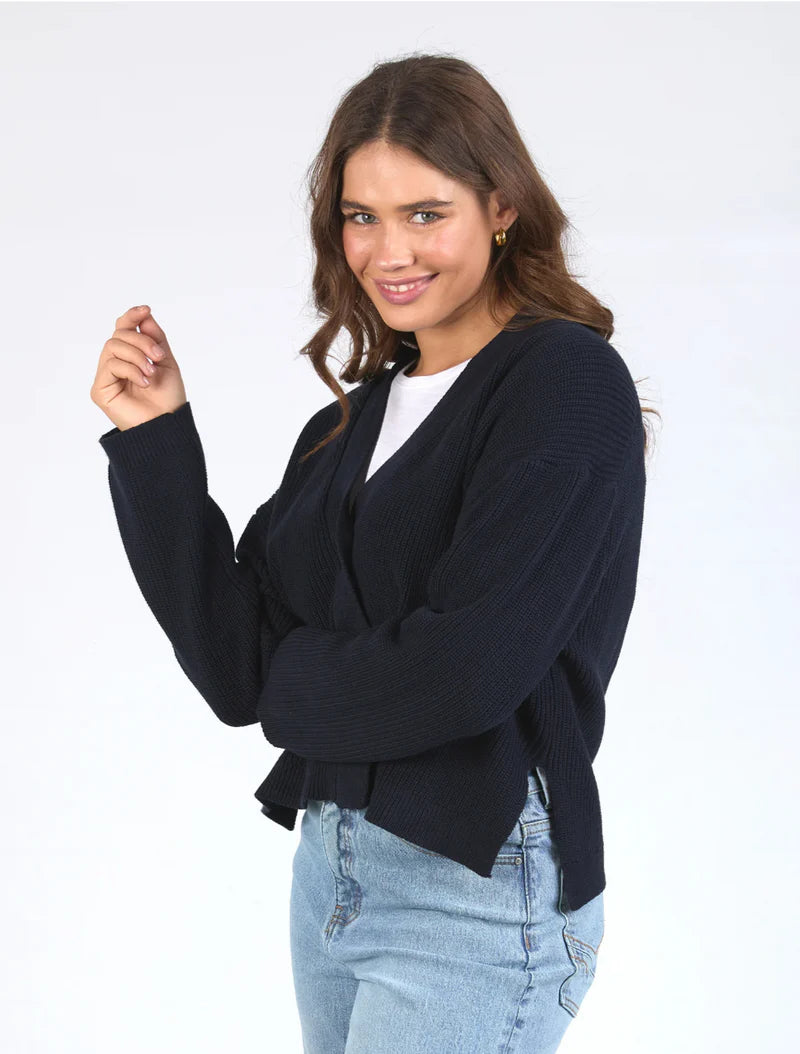 Collection of Elm Oakley Cardi - Navy in a gallery layout