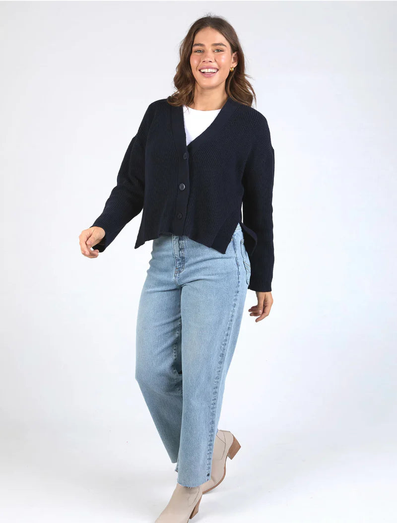 Collection of Elm Oakley Cardi - Navy in a gallery layout