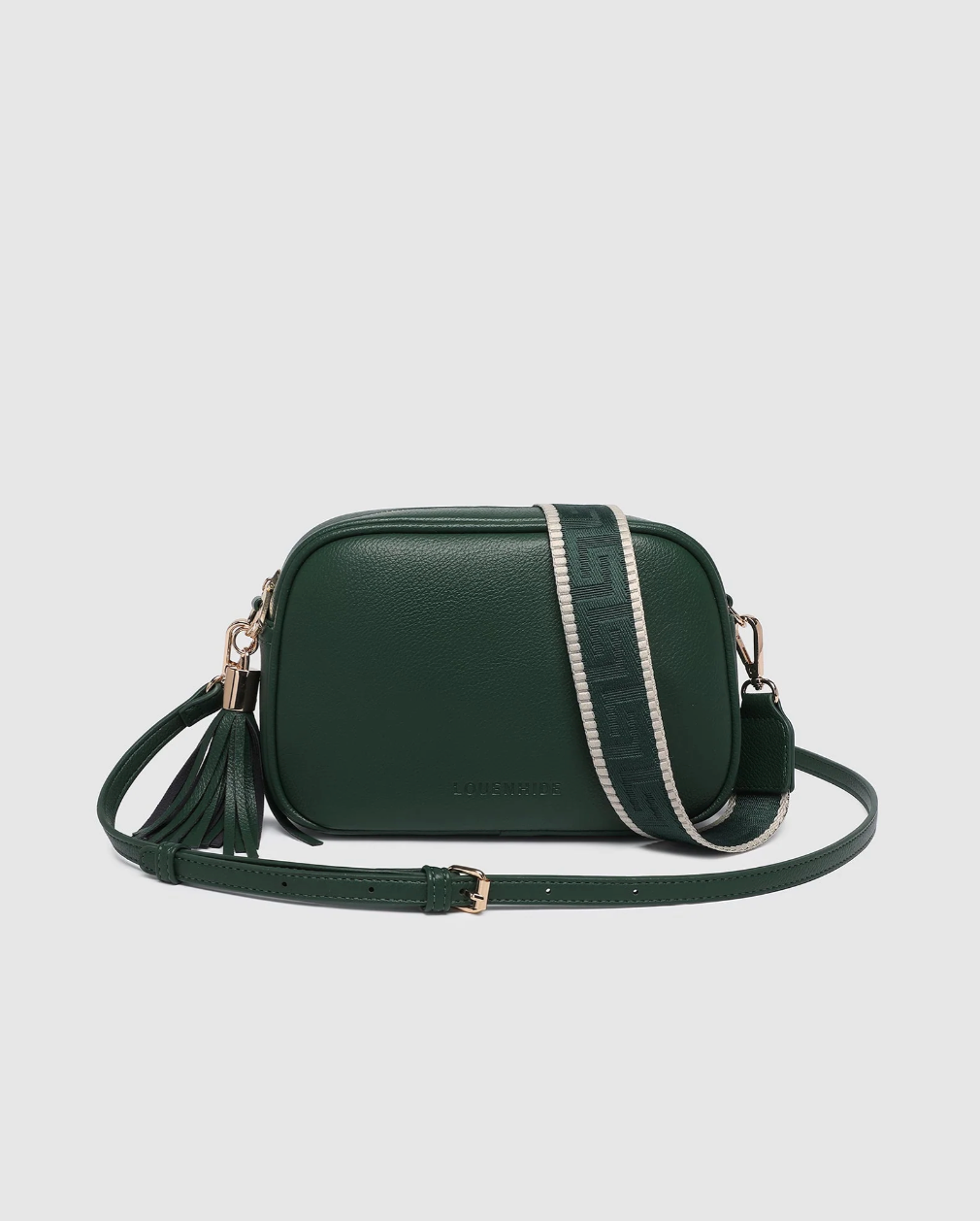 Collection of Louenhide Jacinta Gia Crossbody Bag - Forest Green in a gallery layout