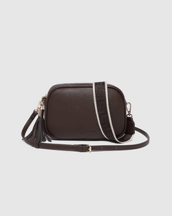 Collection of Louenhide Jacinta Gia Crossbody Bag - Chocolate in a gallery layout